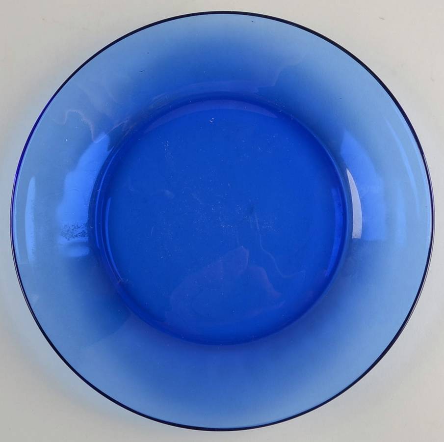 Moderno Mediterranean Blue 7" Salad Plate by Libbey Glass Company-1