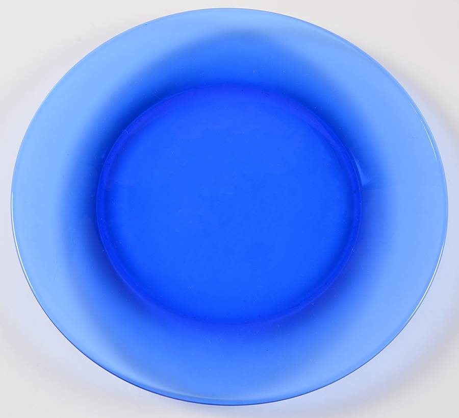 Moderno Mediterranean Blue Dinner Plate by Libbey Glass Company-1