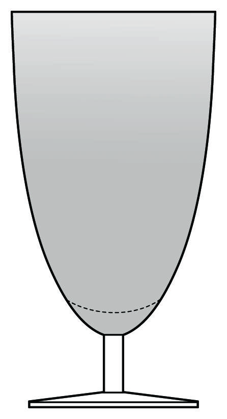 Ubiquity Stone (Smoke) Water Goblet by Lenox-1