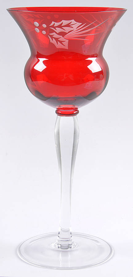 Holly Christmas 8" Votive Candlestick by Lenox-1
