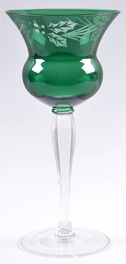 Holly Christmas 10" Votive Candlestick by Lenox-1