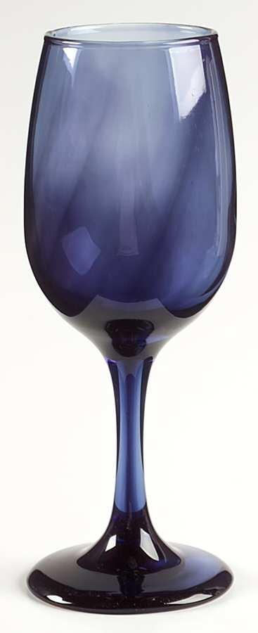 Premiere Dusky Blue White Wine by Libbey Glass Company-1