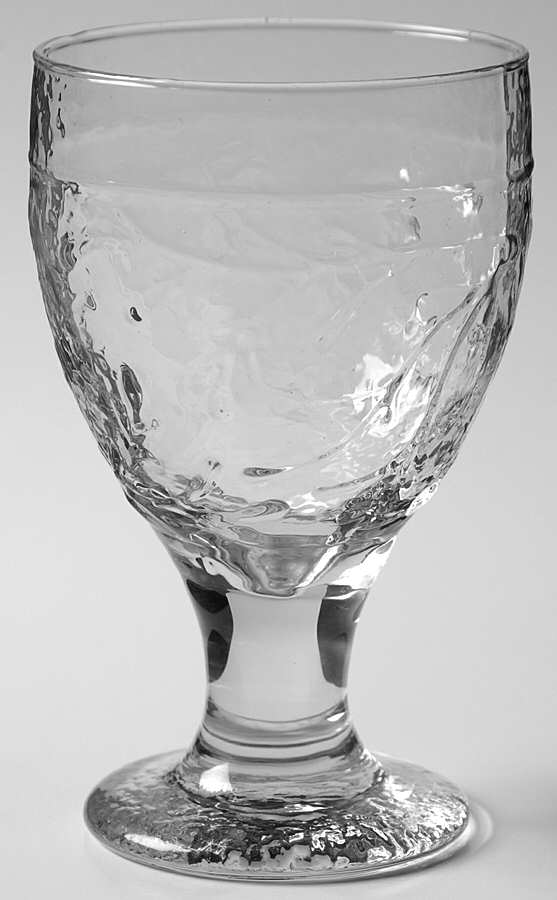 Garden Vine Clear Goblet All Purpose by Libbey Glass Company-1