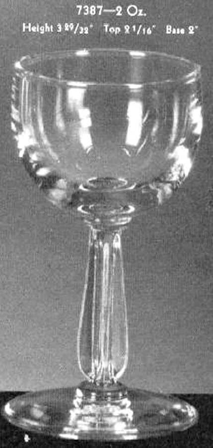 Cascade Cordial by Libbey Glass Company-1