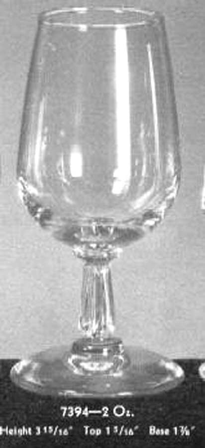 Cascade Brandy Glass by Libbey Glass Company-1