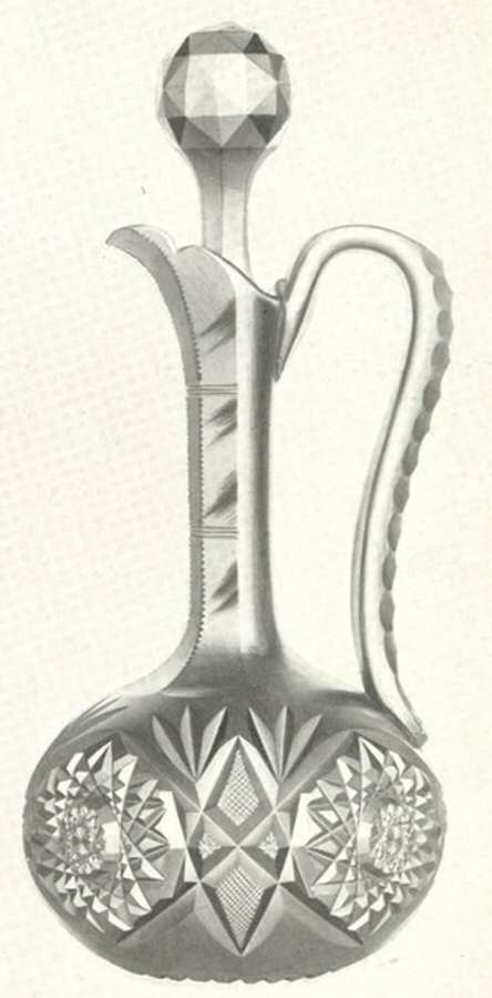 Venetia Decanter & Stopper by Libbey Glass Company-1
