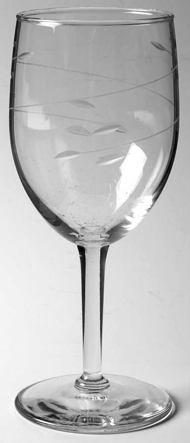 Interlude (Smooth Stem) Water Goblet by Libbey Glass Company-1