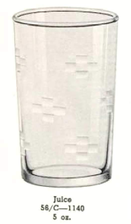Sampler Flat Juice Glass by Libbey Glass Company-1