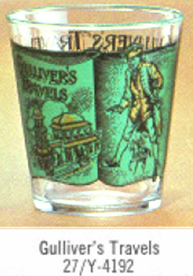 Classic Novels 8 Oz Flat Tumbler by Libbey Glass Company-1