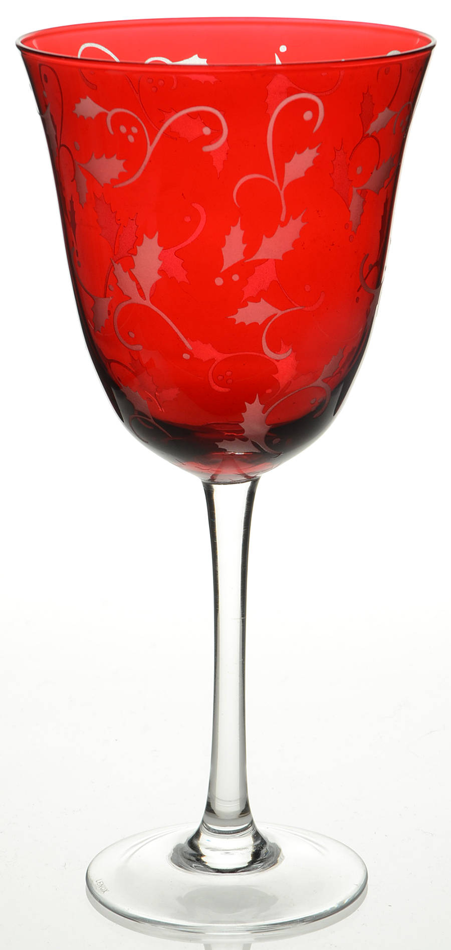 LC30 Red Water Goblet by Lenox-1
