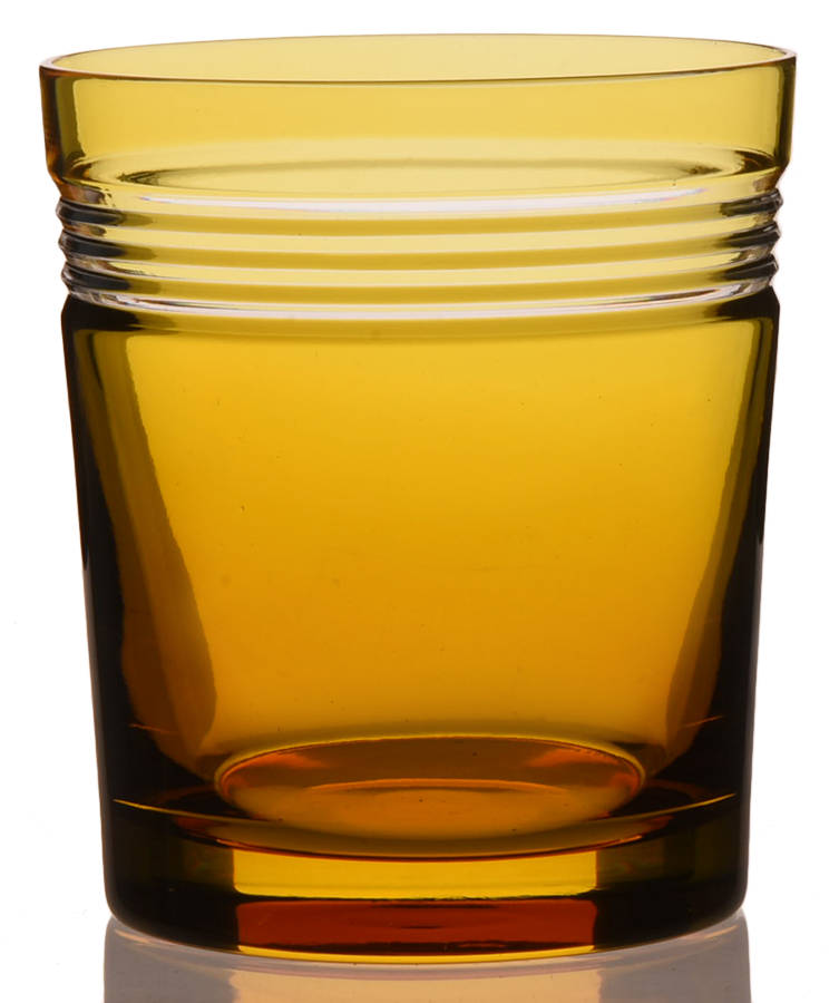Bentley Amber Double Old Fashioned by Ralph Lauren Crystal-1