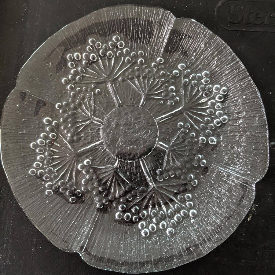 Cow Parsley 8" Salad Plate by Lasisepat Mantsala-1