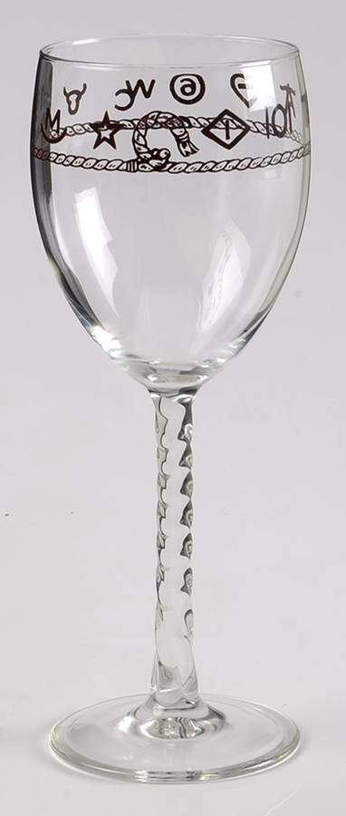 Rope & Brands Water Goblet by Lonestar Western Decor-1