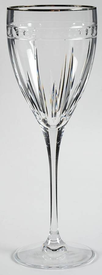Vintage Jewel Platinum Signature Water Goblet by Lenox-1