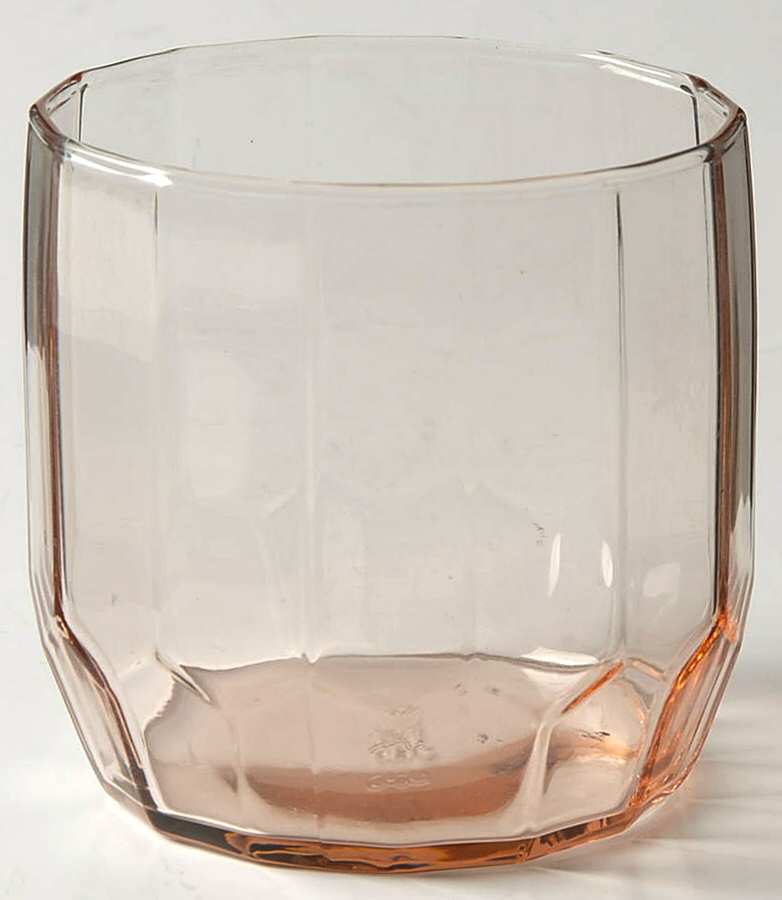 Symmetry Heather (Pink) Old Fashioned by Libbey Glass Company-1