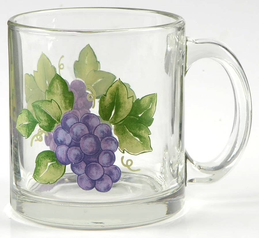 Harvest Fruit Mug by Libbey Glass Company-1