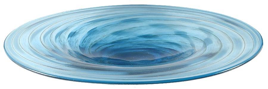 Seaview Swirl 18" Round Platter by Lenox-1