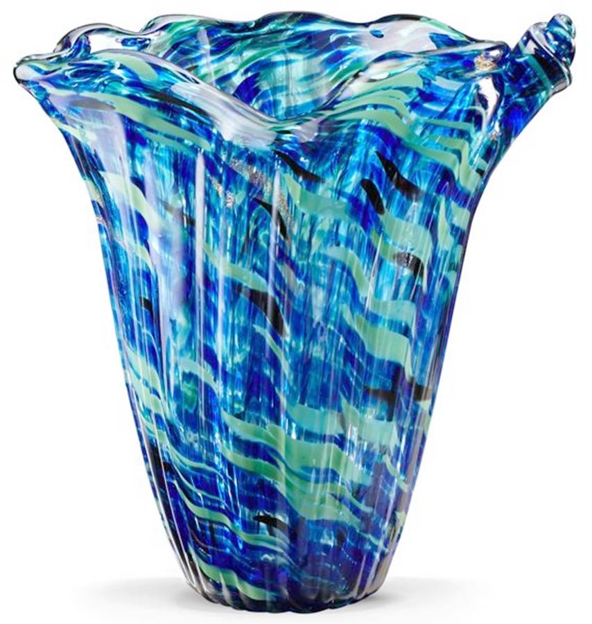Blue Seas 10" Flower Vase by Lenox-1