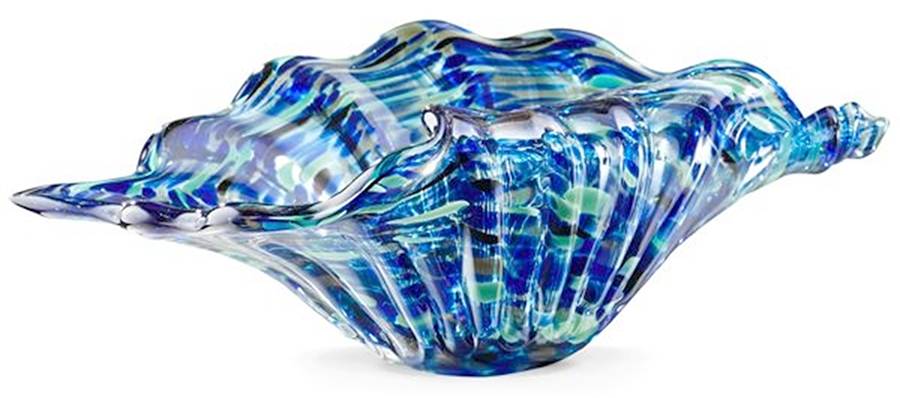 Blue Seas 13" Oval Bowl by Lenox-1
