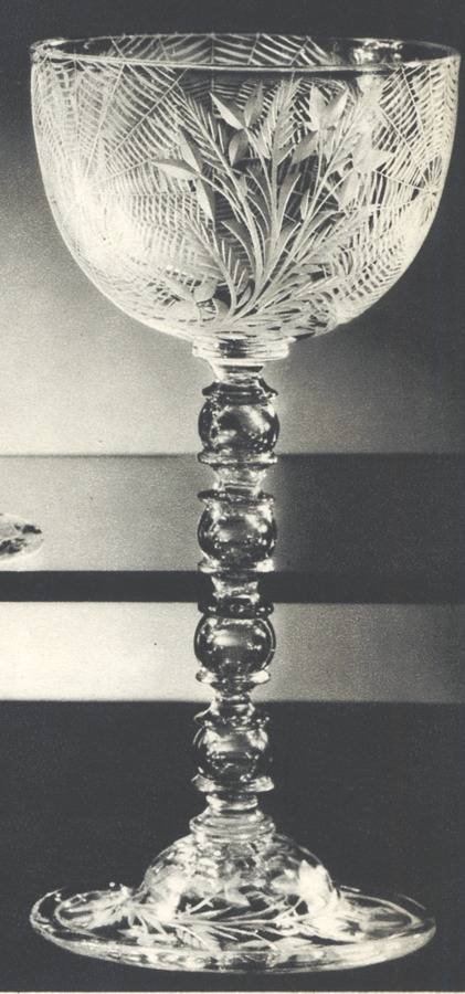 Druid Wine Glass by Libbey Glass Company-1