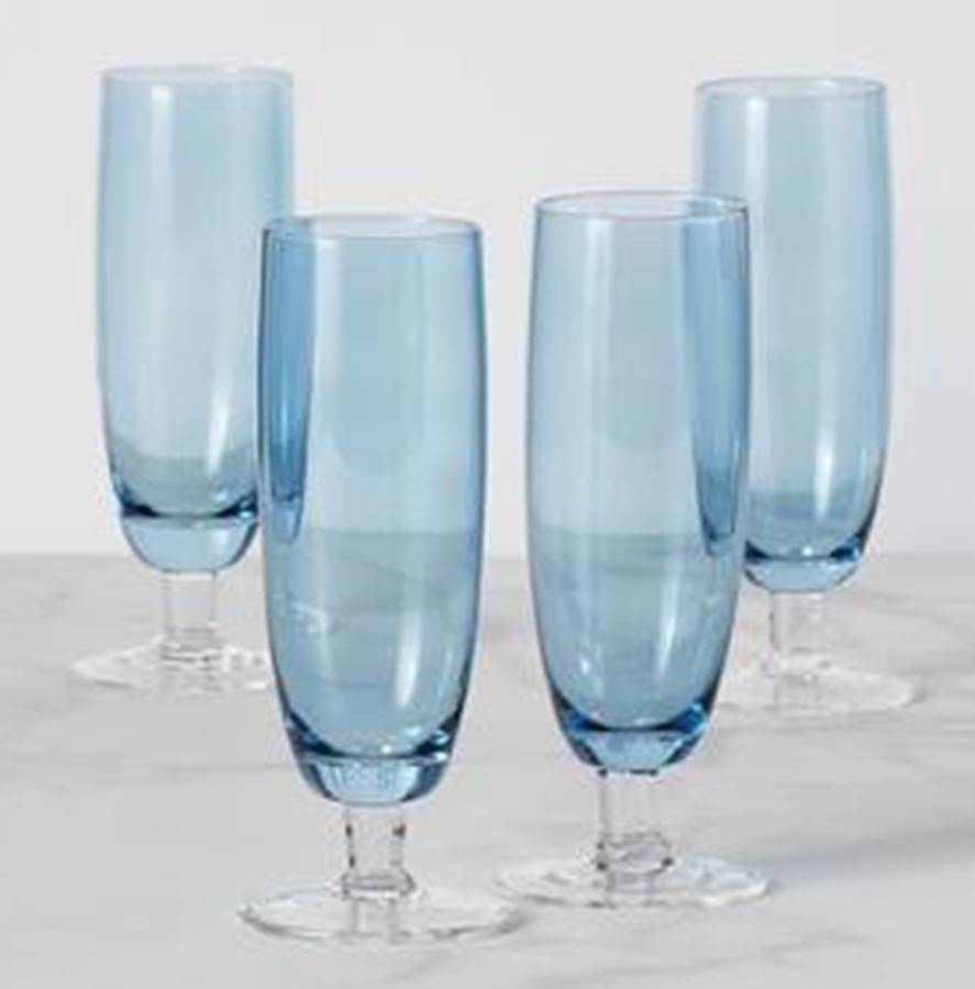 Valencia Blue Fluted Champagne by Lenox-1
