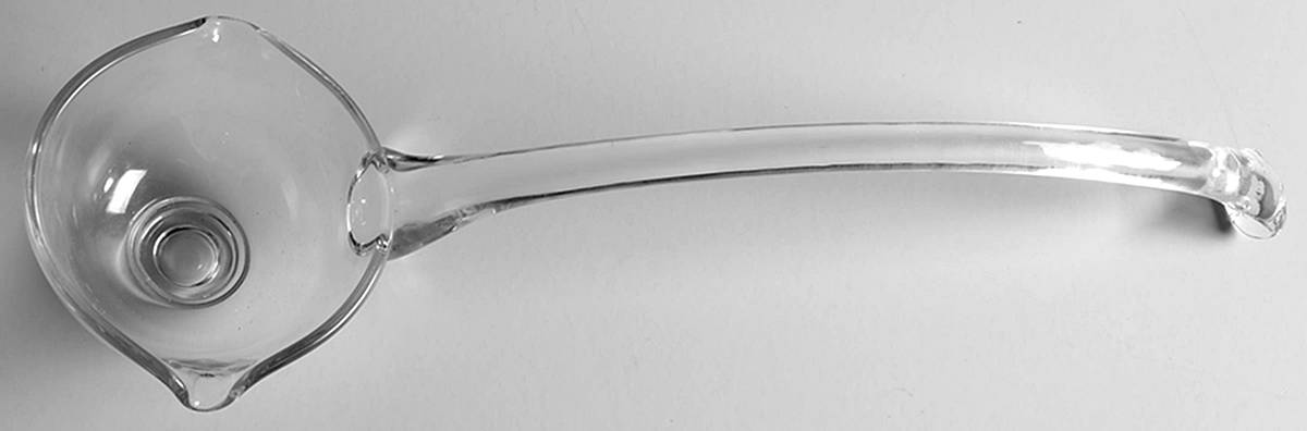 Aztec Punch Ladle by Smith Glass -1