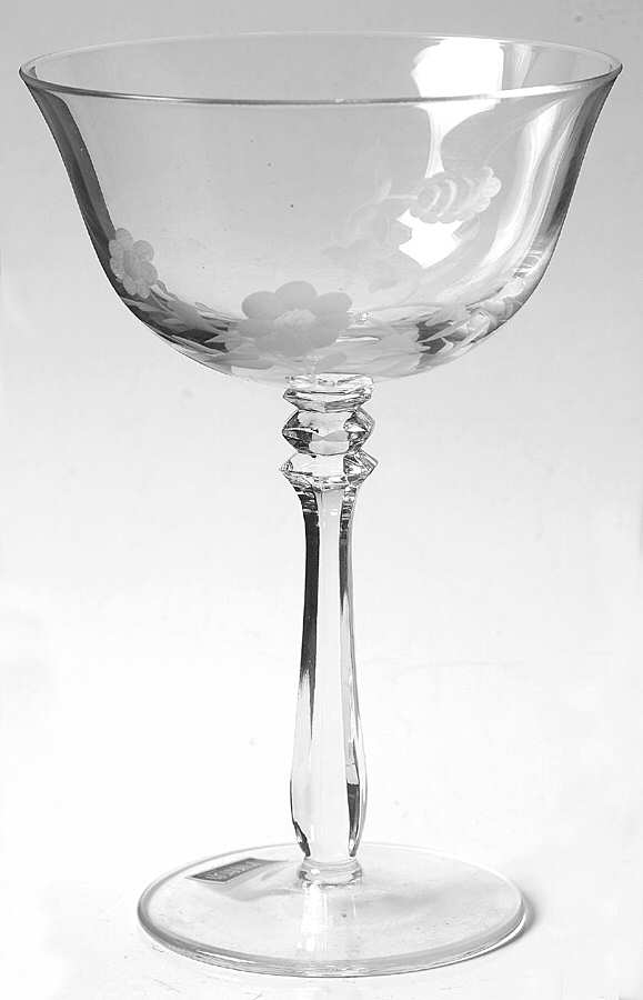 Just Flowers Champagne/Tall Sherbet by Mikasa-1