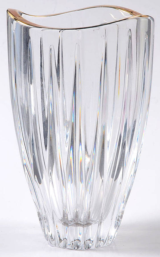 Provincial Gold 7" Flower Vase by Mikasa-1
