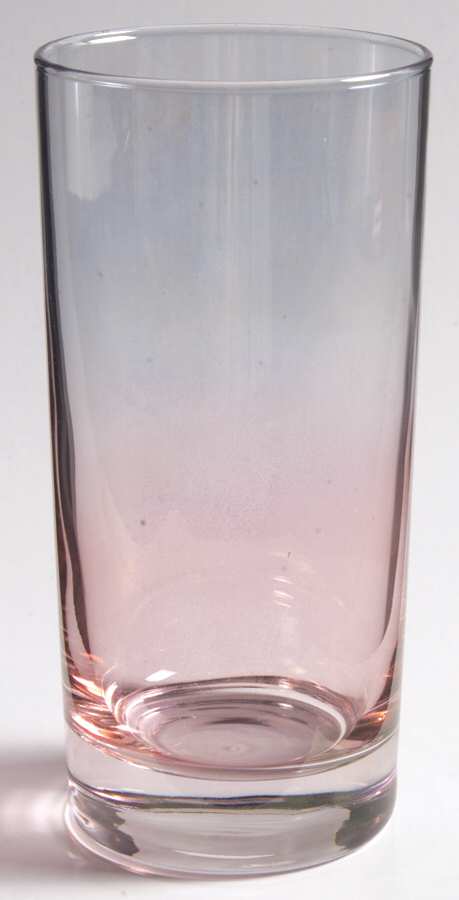 Rainbow Blue Pink Highball Glass by Mila Intl-1