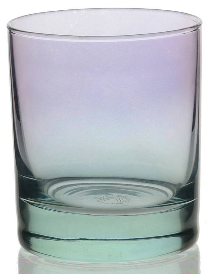 Rainbow Pink Green Double Old Fashioned by Mila Intl-1