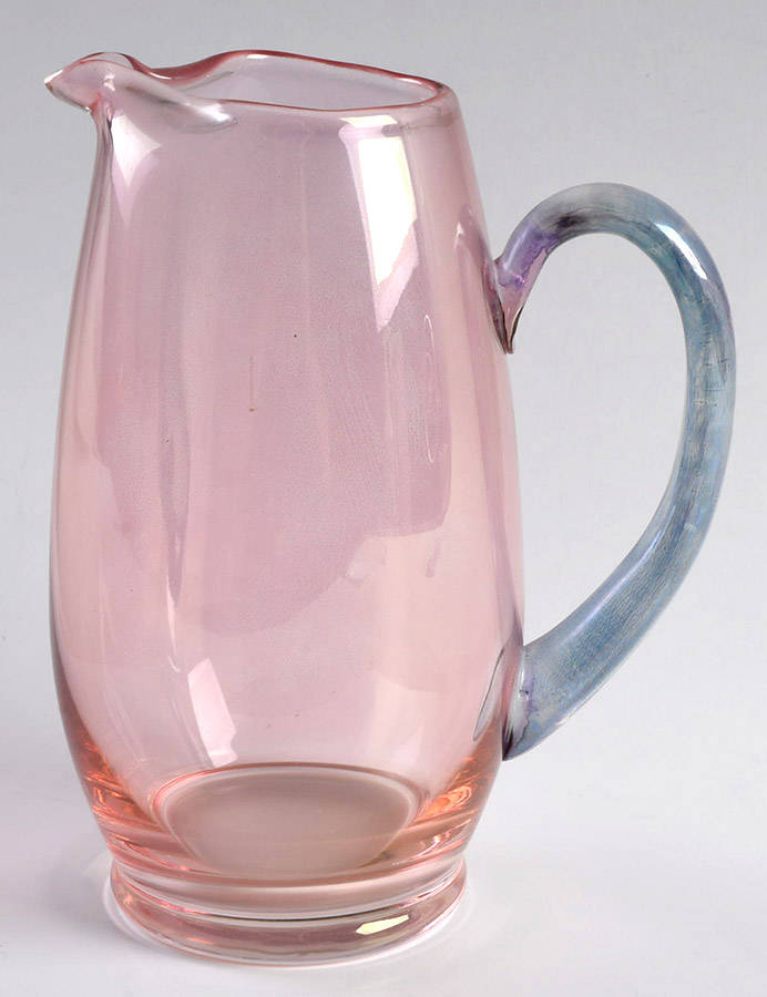 Rainbow Pink Green 32 Oz Pitcher by Mila Intl-1