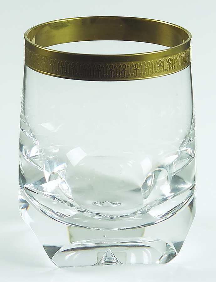 Pharaoh (Encrusted Band) Double Old Fashioned by Moser-1