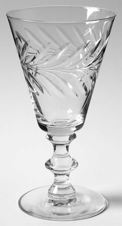 7677-3 Water Goblet by Morgantown-1
