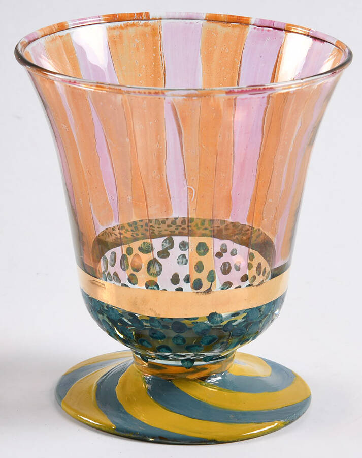 Circus 8 Oz Footed Tumbler by MacKenzie-Childs-1