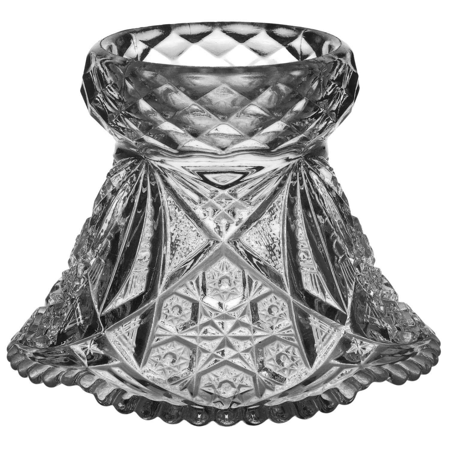 Fentec Clear Punch Bowl Stand by McKee-1