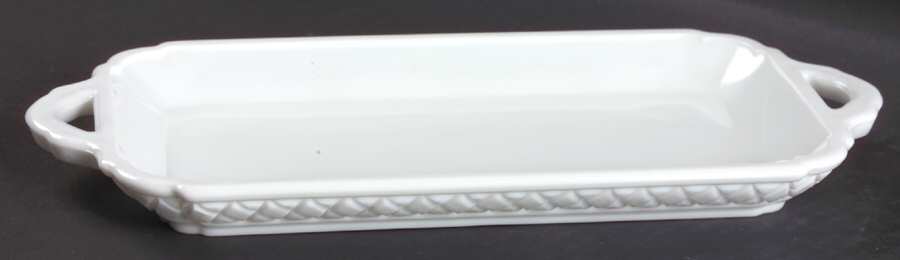 Lacette Milk Glass Creamer/Sugar, Tray Only by Colony-1