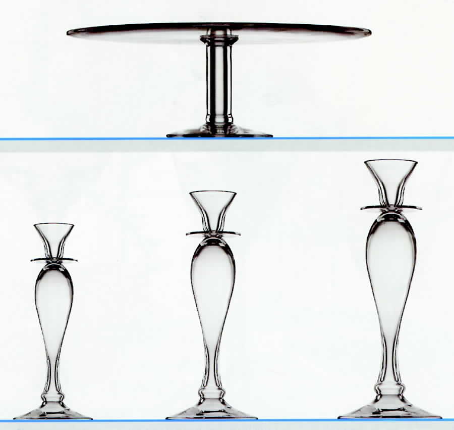 Lucca 11" Tall Single Light Candlestick by Marc Aurel-1