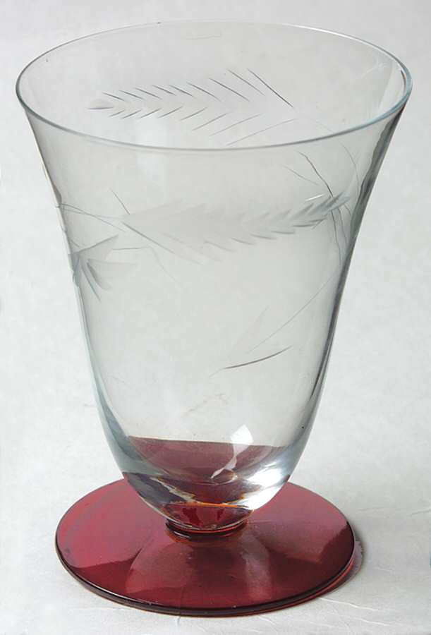 MCB2 Ruby Footed Tumbler by McBride-1