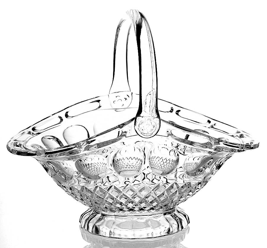 Lacette Clear 9" Basket by Colony-1