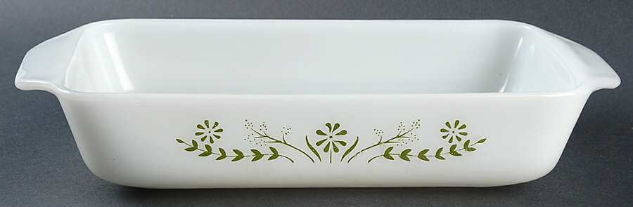 Primrose Dream Rectangular Baker by McKee-1