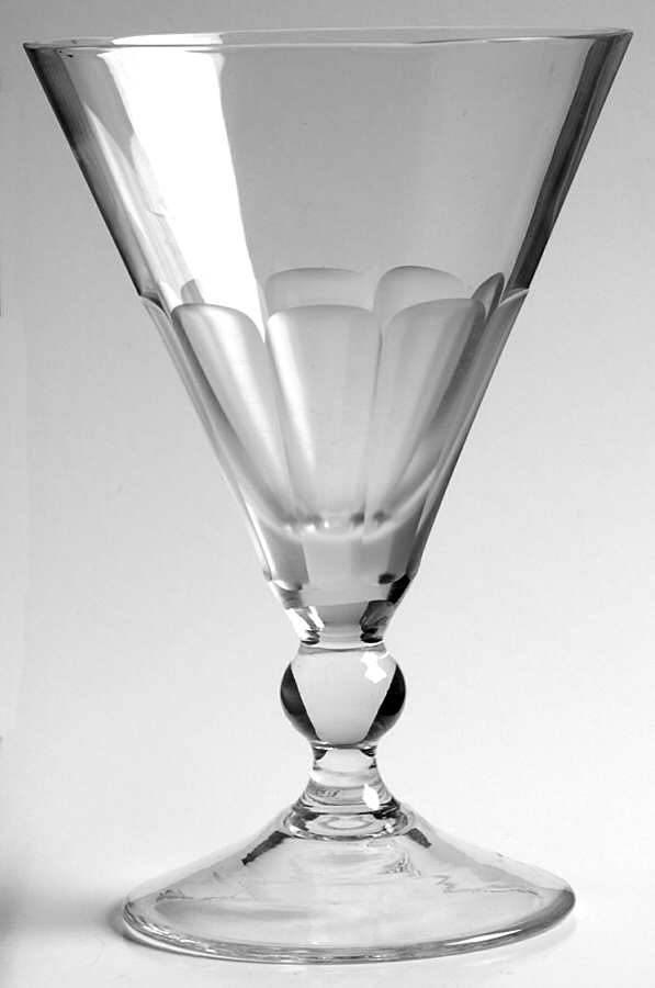 Gladstone Water Goblet by Metropolitan Glass-1