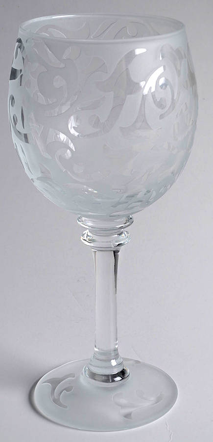 Elise-Clear (Wafer Stem) Wine Glass by Michael Weems-1