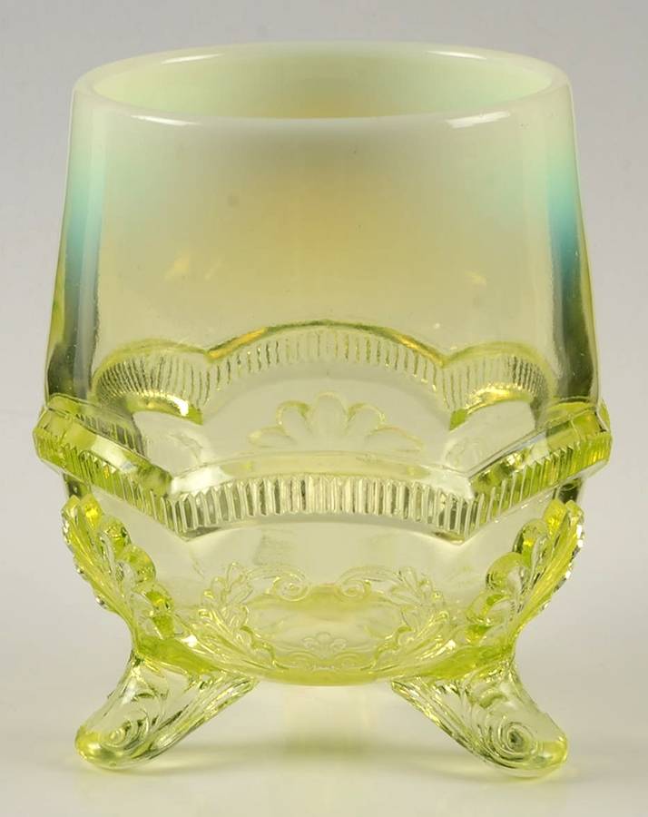 Manila Vaseline Opalescent Open Sugar by Model Flint-1