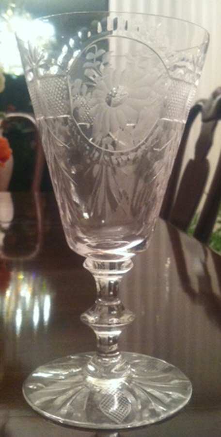 7677-4 Water Goblet by Morgantown-1