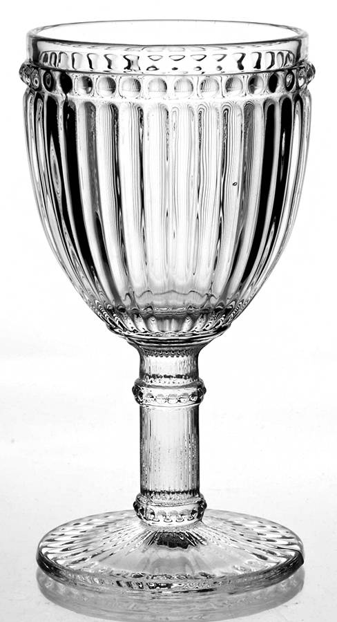 Italian Countryside (Pressed, Dots) Water Goblet by Mikasa-1