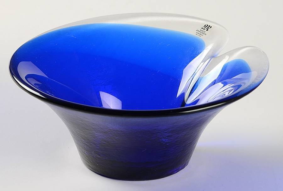 Art Glass-Not Paperweights Or Animals 2" Single Light Candlestick by Mats Jonasson-1