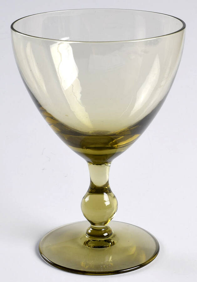 Regina Moss Green Water Goblet by Morgantown-1