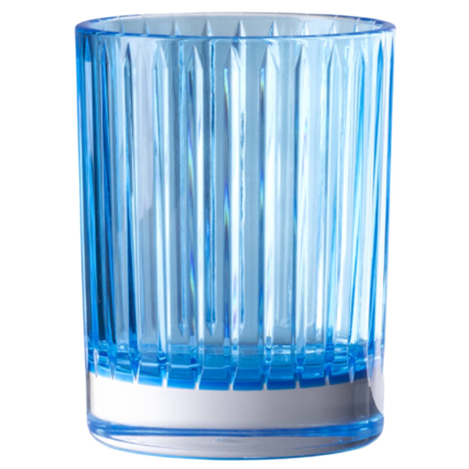 Pie (Acrylic) Turquoise Double Old Fashioned by Mario Luca Giusti-1