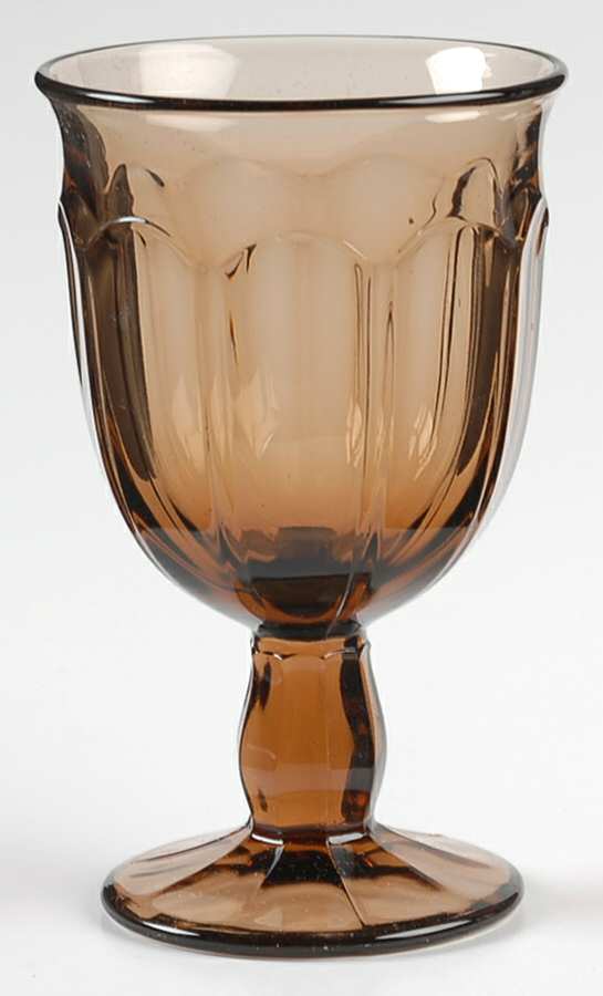 Provincial-Brown Wine Glass by Noritake-1