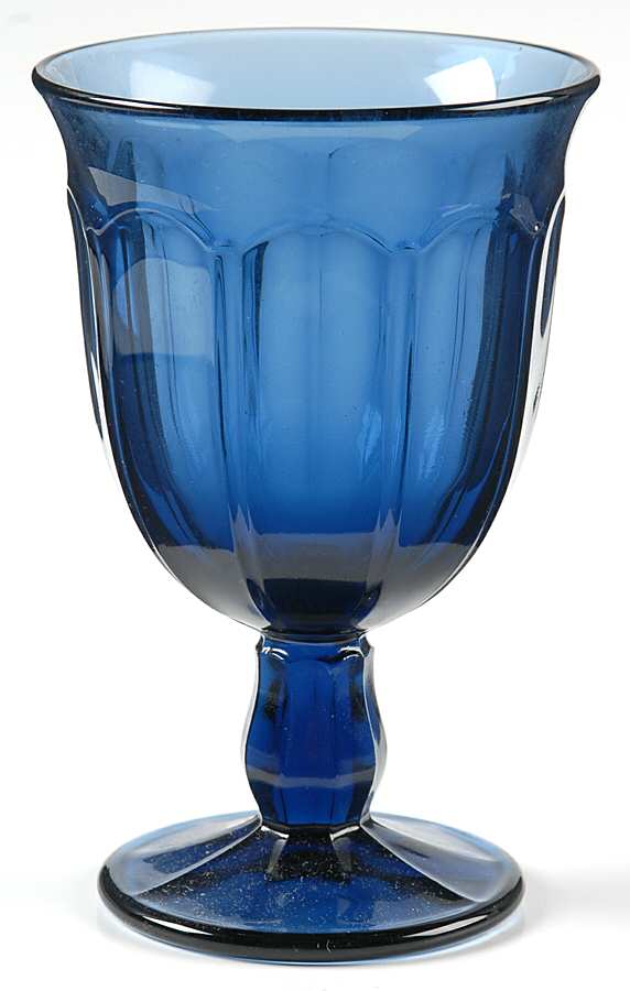 Provincial-Colonial (Dark) Blue  Water Goblet by Noritake-1